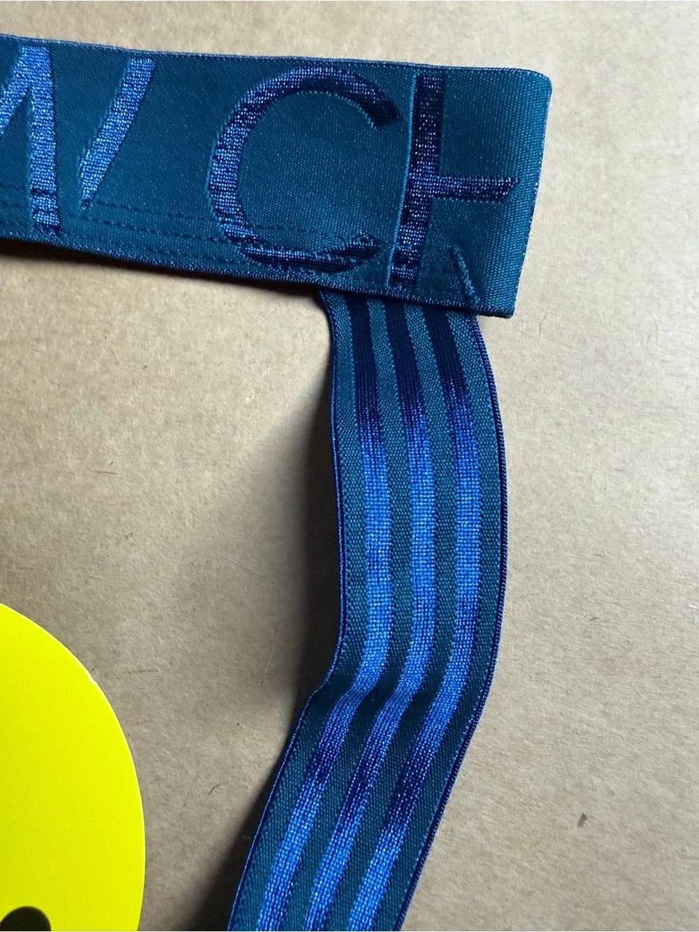 Andrew Christian Size SMALL Teal Happy Jock/Thong With almost Naked Tech